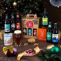 QWERTY Beer Box Merry Christmas Real Ale Beer Gift Hamper | Size: 1 Pack