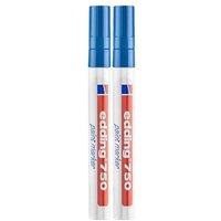 Edding Paintmarker Opaque Blue Single Pen - 2 Packs