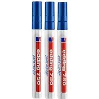 Edding Paintmarker Opaque Blue Single Pen - 3 Packs