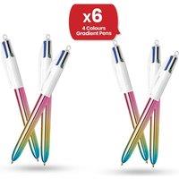Bic 4 Colour Gradient - Pack of 6