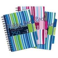 Pukka A5 Project Book 250 Pages - Lined - Pack of 6