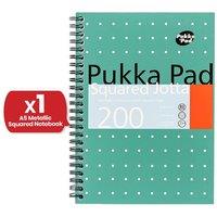 Pukka Pad A5 Metallic Squared - Single