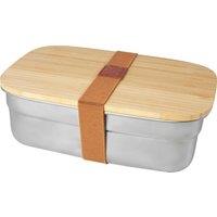 Seasons Tite Bamboo Lunch Box in Silver