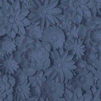 Fine Dcor Diions Floral Wallpaper in Blue