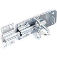 Securit Zinc Plated Padlock Bolt in Silver