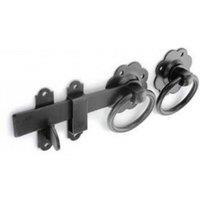 Securit Ring Gate Latch in Black