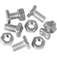 Ambassador Bolts & Nuts (Pack of 20) in Silver