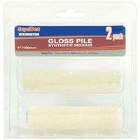 SupaDec Mini Gloss Roller Pack of 2 in Cream