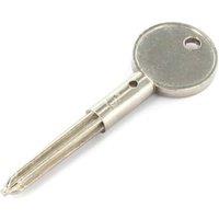 Securit Y Bolt Key in Silver
