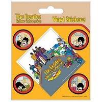 The Beatles Yellow Submarine Vinyl Stickers (Pack of 5)