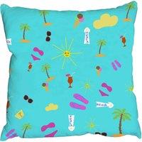 Benjamin Tate Design Cushions - Beach holiday (Cushion)