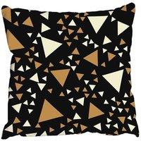 Benjamin Tate Design Geometric pattern with triangles (Outdoor Cushion)