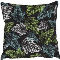 Benjamin Tate Design Grunge leaves print (Outdoor Cushion)