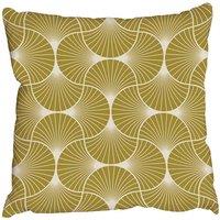 Benjamin Tate Design Gold colored art deco (Outdoor Cushion)