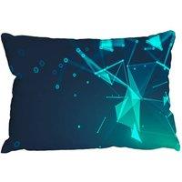 Benjamin Tate Design Cushions - polygonal space (Cushion)