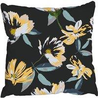 Benjamin Tate Design Cushions - Yellow Flowers on Green (Cushion)