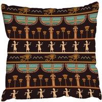 Benjamin Tate Design Cushions - Tribal Egyptian silhouettes (Cushion)