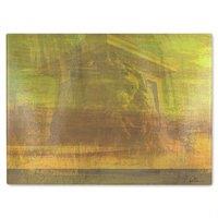 Benjamin Tate Design Trafalgarion Glass Chopping Board in Natural
