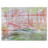 Benjamin Tate Design Washed Up Glass Chopping Board in Natural