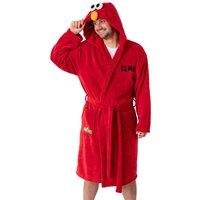 Sesame Street Hooded Bathrobe | Red | Official Merch | Size: XL
