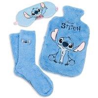Disney Hot Water Bottle With Eye Mask & Socks | Unisex Blue