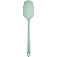 Orsina Sage Green Silicone Turner, Flexible Cooking Spatula, Heat-Resistant Kitchen Flipper, Unique Rubber Spatula