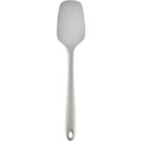 Orsina Sage Green Silicone Turner, Flexible Cooking Spatula, Heat-Resistant Kitchen Flipper, Unique Rubber Spatula in Grey