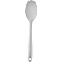 Orsina Sage Green Silicone Spoon, Non-Stick Safe Serving Utensil, Heat Resistant Kitchen Spoon, Food Preparation Spoon in Grey