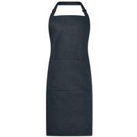 Brand Lab Bibbed Apron in Charcoal