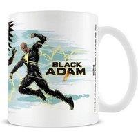 Black Adam VS Hawkman Mug in White