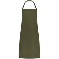 Brand Lab Classic Bibbed Apron in Dark Olive