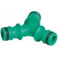 SupaGarden 3 Way Hose Coupling in Green