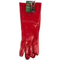 Ambassador Waterproof Gauntlet Glove in Red