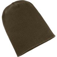 Yupoong Flexfit Heavyweight Long Beanie Winter Hat in Olive