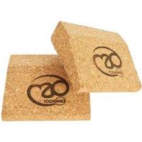 Yoga-Mad Yoga Wedge Pack of 2 in Brown