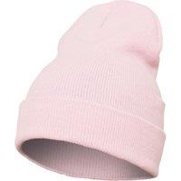 Yupoong Flexfit Heavyweight Long Beanie Winter Hat in Baby Pink