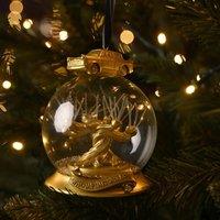 Warner Bros Harry Potter Alumni LED Collectable Bauble - Whomping Willow in Gold