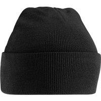 Beechfield Knitted Beanie in Black