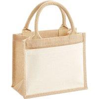 Westford Mill Jute Pocket Gift Bag in Natural