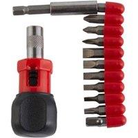 SupaTool Ratchet Screwdriver Set in True Black