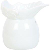 Something Different Angel Wings Oil Burner in White