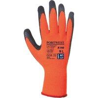 Portwest Thermal Grip Gloves in Orange | Size: XL