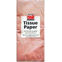 Premier Plain Tissue Paper (Pack of 5) in Light Pink