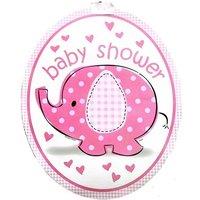Unique Party Elephant Shower Party Dration in Pink