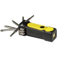 STAC Octo 8 In 1 Screwdriver Set With Torch in Yellow