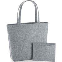 Bagbase Felt Shopper in Grey