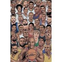 Pyramid International Legends Basketballs Greatest Poster