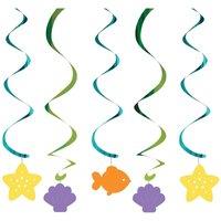 Creative Converting Mermaid Friends Hanging Dration (Pack of 5)