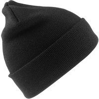 Result Woolly Beanie in Black