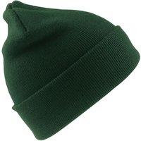 Result Woolly Beanie in Bottle Green
